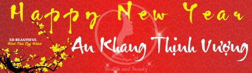 Công ty Đẹp Mỗi Ngày chúc mừng năm mới 2015 đến toàn thể Quý khách 