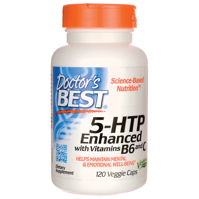 5-HTP Enhanced with Vitamins B6 and C