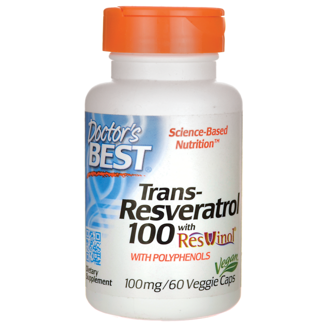 Trans-Resveratrol 100 with ResVinol