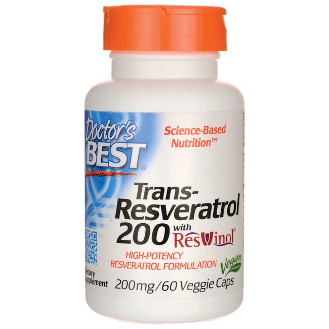 Trans-Resveratrol 200 with ResVinol