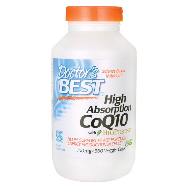 High Absorption CoQ10 with BioPerine