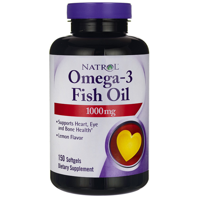 Omega-3 Fish Oil - Lemon Flavor