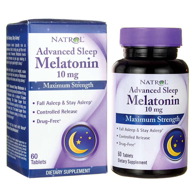 Advanced Sleep Melatonin Maximum Strength